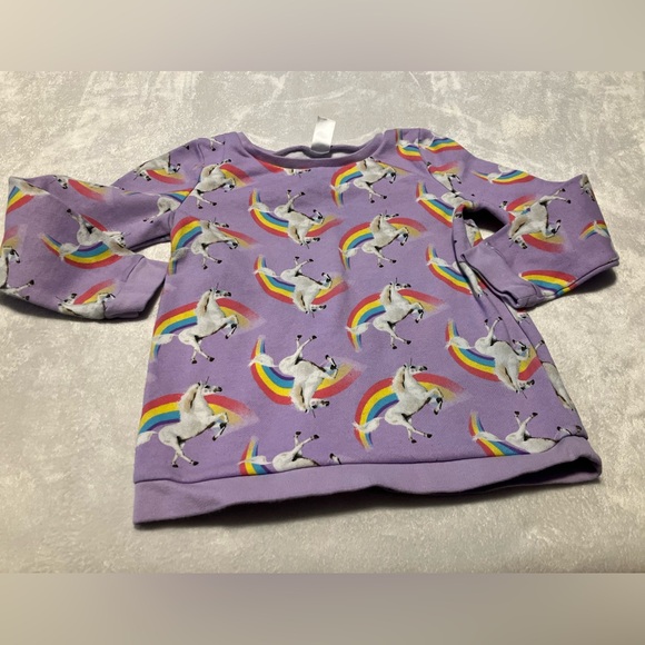 Carter's Other - Unicorn Rainbow Purple Toddler Top